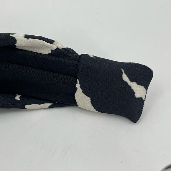 AUTUMN ADEIGBO Headband NEW Zebra Animal Print Black Hair Accessory Rare NWOT - Picture 9 of 11